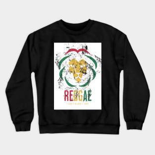 Lion Reggae - Colorful Crewneck Sweatshirt